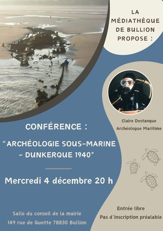 Conférence - Archéologie sous-marine Image 1